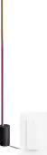 Coolblue Philips Hue Gradient Signe White and Color vloerlamp zwart + dimmer aanbieding