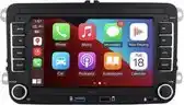 Bol.com Autoradio Android 12 met CarPlay/Auto/WiFi/RDS/GPS/DSP/NAV voor VW/Seat/Skoda 2003-2015 aanbieding