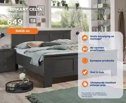 TotaalBED Bed Celta aanbieding