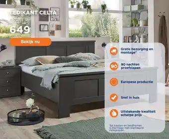 TotaalBED Bed Celta aanbieding