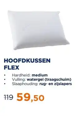 TotaalBED Hoofdkussen Flex watergel | aanbieding