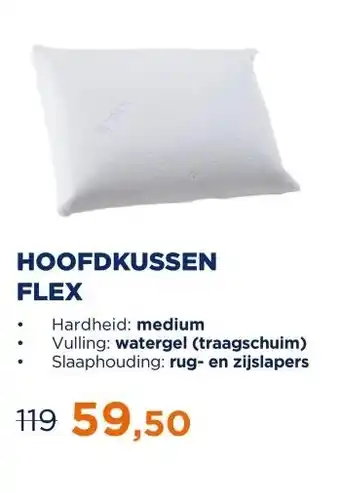 TotaalBED Hoofdkussen Flex watergel | aanbieding