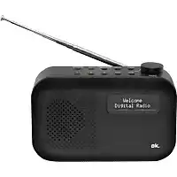 MediaMarkt OK. ORD 111BT DAB-radio Zwart aanbieding