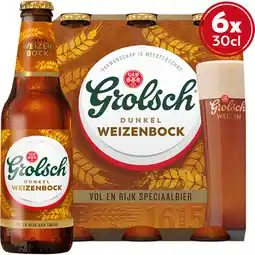 Albert Heijn Grolsch Weizenbock 6-pack aanbieding