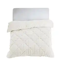 Action Lazy all-in-one dekbed Pom Pom Fur - crème-wit aanbieding