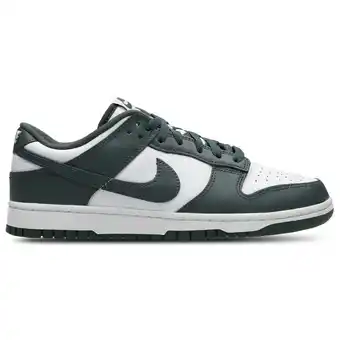 Foot Locker Nike Dunk Sneakers Heren - Wit - Maat 41 - Leer aanbieding