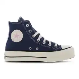 Foot Locker Converse Ctas Lift Platform High Sneakers Dames - Blauw - Maat 36 - Textil, Synthetisch aanbieding