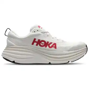 Foot Locker Hoka Bondi 8 Sneakers Heren - Wit - Maat 41 1/3 - Mesh/Synthetisch aanbieding