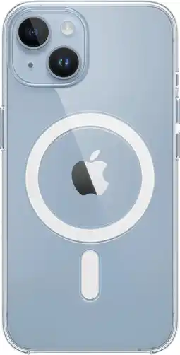 Coolblue Apple iPhone 14 Back Cover met MagSafe Transparant aanbieding