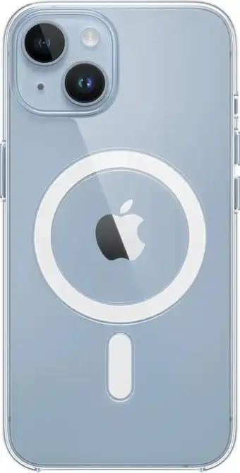 Coolblue Apple iPhone 14 Back Cover met MagSafe Transparant aanbieding