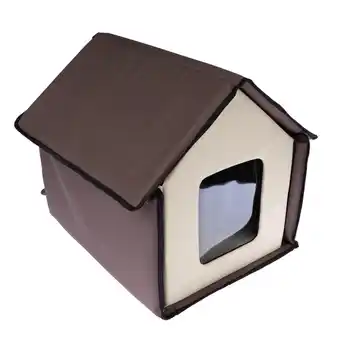 Zooplus TIAKI Verwarmd kattenhuis Bola 48x42x45cm aanbieding