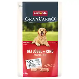 Zooplus 1 + 1 gratis! animonda Grancarno verschillende smaken grootte's aanbieding