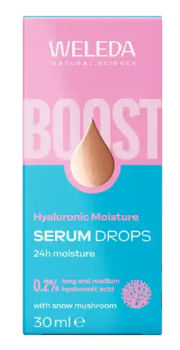 De Online Drogist Weleda Hyaluronic Moisture Serum Drops aanbieding
