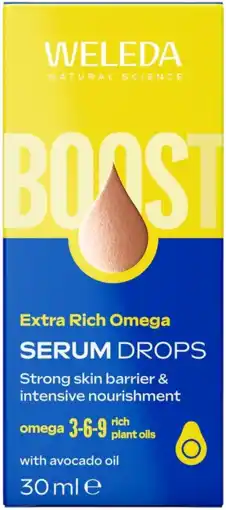 De Online Drogist Weleda Extra Rich Omega Serum Drops aanbieding