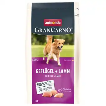 Zooplus 1 + 1 gratis! animonda Grancarno verschillende smaken grootte's aanbieding