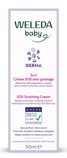 De Online Drogist Weleda Baby Derma SOS Soothing Cream aanbieding
