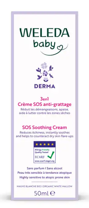 De Online Drogist Weleda Baby Derma SOS Soothing Cream aanbieding