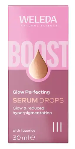 De Online Drogist Weleda Glow Perfecting Serum Drops aanbieding