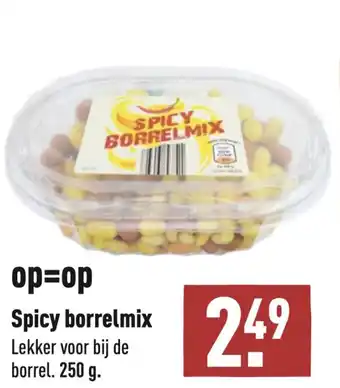 ALDI Spicy borrelmix aanbieding