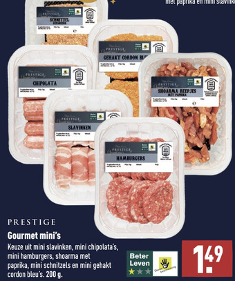 ALDI Gourmet mini's aanbieding