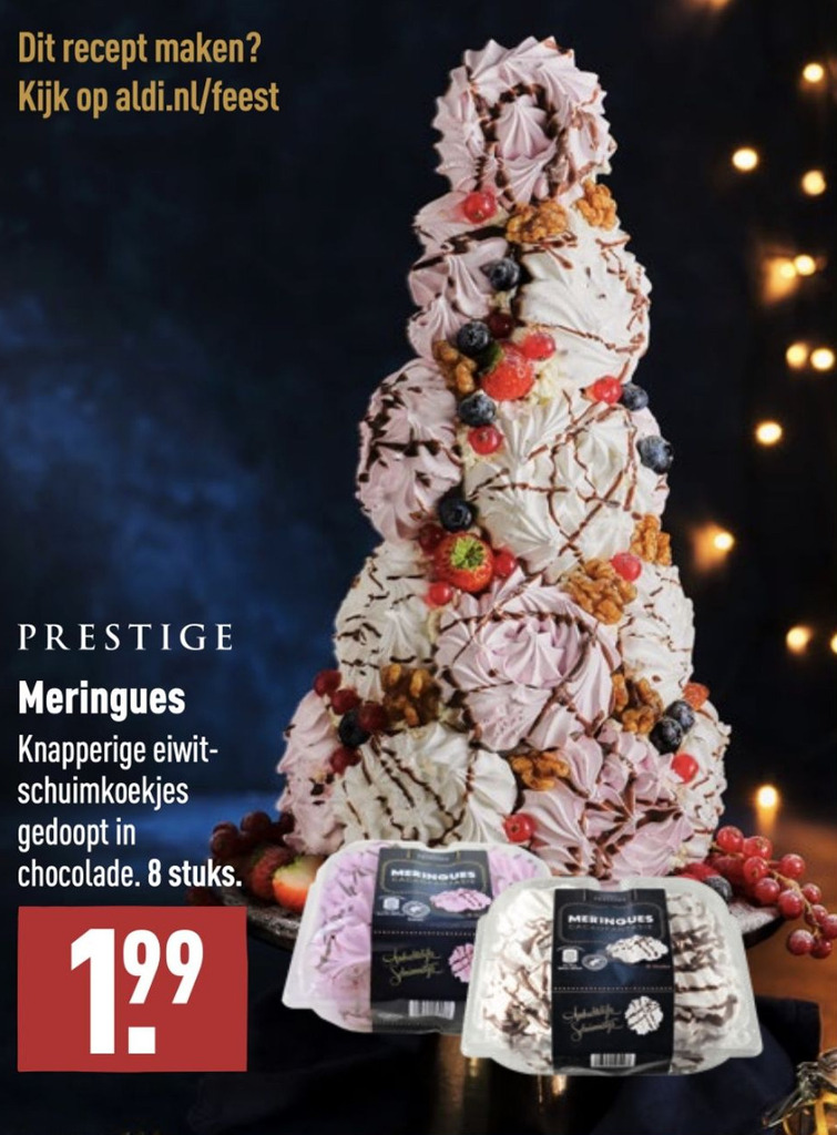 Meringues aanbieding bij ALDI