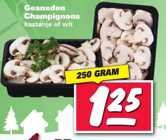 Nettorama Gesneden Champignons 250g aanbieding