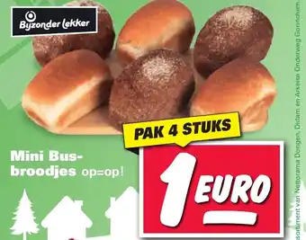 Nettorama Mini Bus-broodjes aanbieding