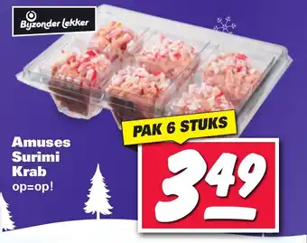 Nettorama Amuses Surimi Krab aanbieding