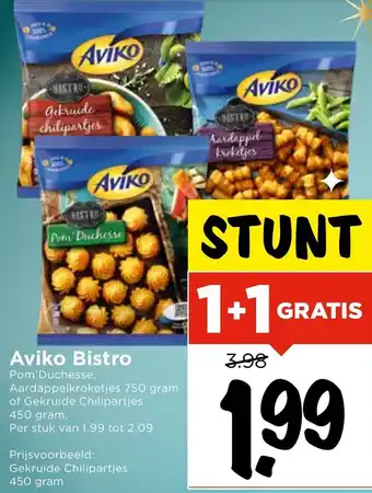 Vomar Voordeelmarkt Aviko Bistro 250g aanbieding