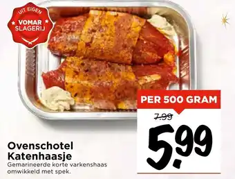 Vomar Voordeelmarkt Ovenschotel Katenhaasje 500g aanbieding