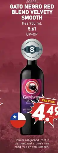 De Boerenschuur Gato negro red blend velvety smooth aanbieding