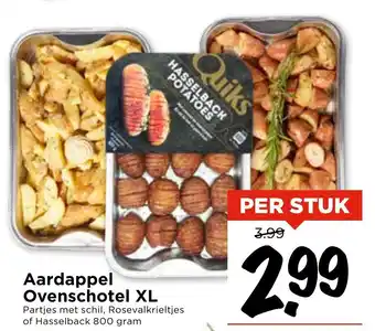 Vomar Voordeelmarkt Aardappel Ovenschotel XL 800g aanbieding