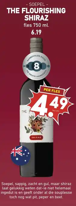 De Boerenschuur The flourishing shiraz aanbieding