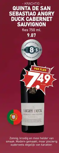 De Boerenschuur Quinta de san sebastiao angry duck cabernet sauvignon aanbieding