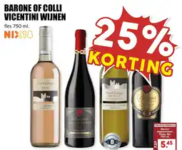 De Boerenschuur Barone of colli vicentini wijnen aanbieding