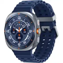 MediaMarkt Samsung Galaxy Ultra 47.4mm - Lte (2025) Smartwatch Titanium Blue aanbieding