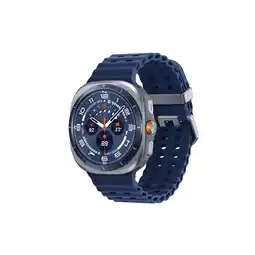 MediaMarkt Samsung Galaxy Ultra 47.4mm - Lte (2025) Smartwatch Titanium Blue aanbieding