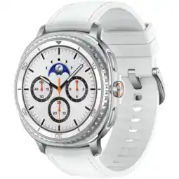 MediaMarkt Samsung Galaxy Watch8 Classic 46mm - Lte Smartwatch White aanbieding