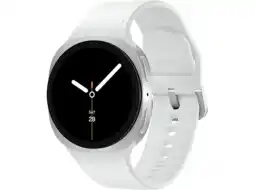 MediaMarkt Samsung Galaxy Watch8 40mm - Lte Smartwatch Silver aanbieding