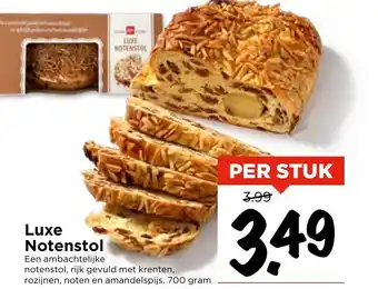 Vomar Voordeelmarkt Luxe Notenstol 700g aanbieding