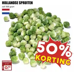 De Boerenschuur Hollandse spruiten aanbieding