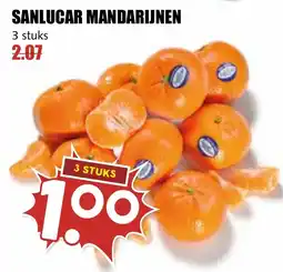 De Boerenschuur Sanlucar mandarijnen aanbieding