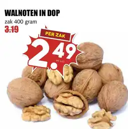De Boerenschuur Walnoten in dop aanbieding
