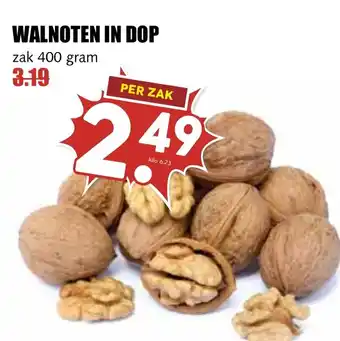 De Boerenschuur Walnoten in dop aanbieding