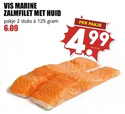 De Boerenschuur Vis marine zalmfilet met huid aanbieding