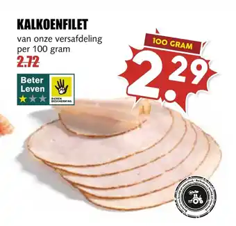 De Boerenschuur Kalkoenfilet aanbieding
