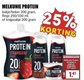 De Boerenschuur Melkunie protein aanbieding