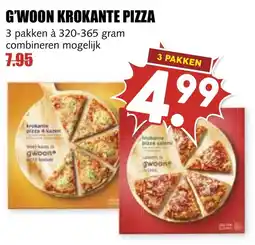 De Boerenschuur G'WOON KROKANTE PIZZA aanbieding