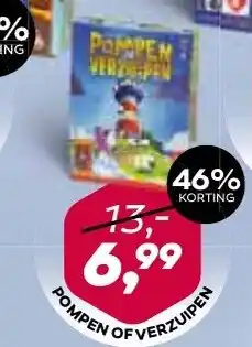 De Boerenschuur Pompen of verzuipen aanbieding