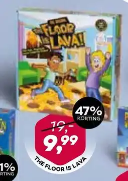 De Boerenschuur The floor is lava aanbieding
